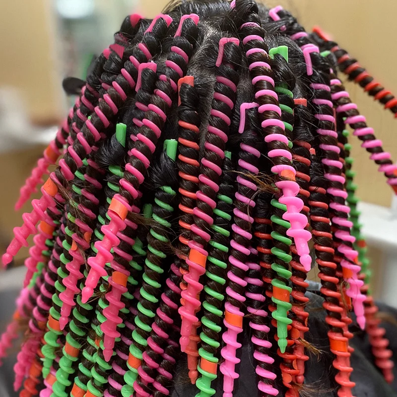 A Packet of Plastic LongStyling Barber SalonTool Hairdressing Spiral Hair Perm Rod wave formers hair roller hairroot volume clip
A Packet of Plastic LongStyling Barber SalonTool Hairdressing Spiral Hair Perm Rod wave formers hair roller hairroot volume clip