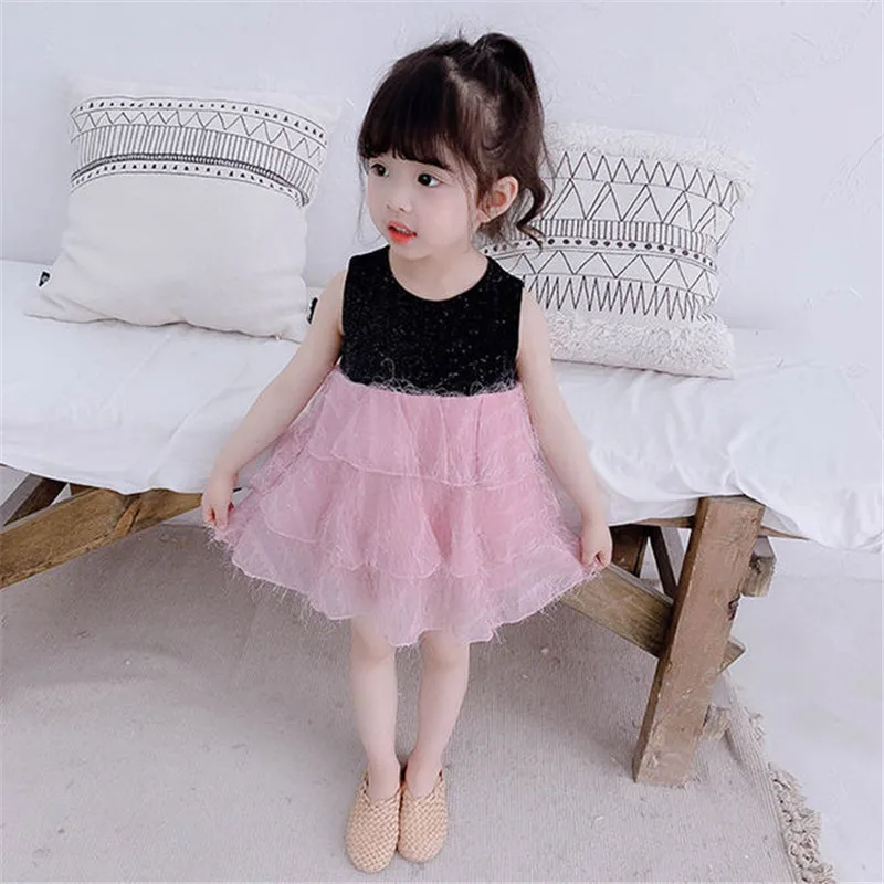 Princess Baby Dress for Girls Fancy Wedding Dress Sleeveless Party Birthday Cake Baptism Dress for Girl Summer Dresses 1-4Y
Princess Baby Dress for Girls Fancy Wedding Dress Sleeveless Party Birthday Cake Baptism Dress for Girl Summer Dresses 1-4Y
