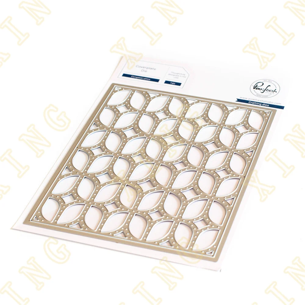 LATTICE COVERPLATE new Metal Cutting Dies Scrapbook Diary Decoration Stencil Embossing Template DIY Greeting Card Handmade
LATTICE COVERPLATE new Metal Cutting Dies Scrapbook Diary Decoration Stencil Embossing Template DIY Greeting Card Handmade