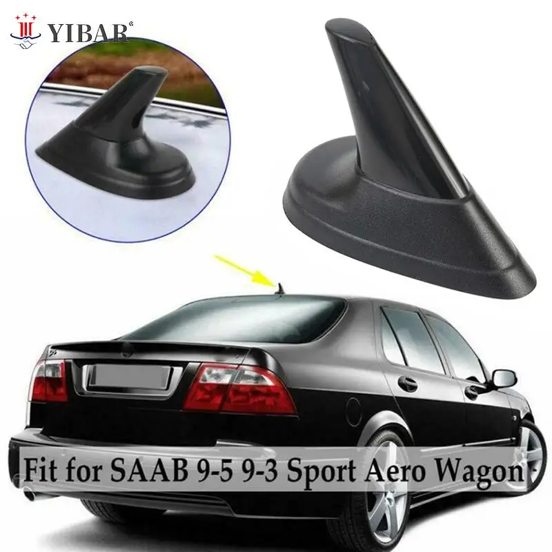 

1PCS Fin Aerial Black Look Fin Aerial Dummy Antenna Fit For AERO SAAB 9-3 9-5 93 95 Vehicle Antenna JC-887 Exterior Accessorie