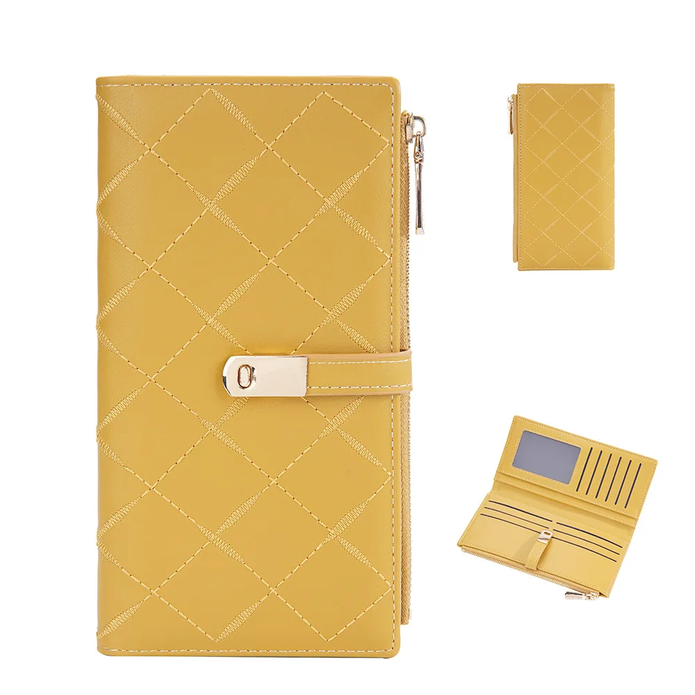 Wallets for Women Fashionable Wallet with Multiple Compartments and Zipper Closure Purse
Wallets for Women Fashionable Wallet with Multiple Compartments and Zipper Closure Purse
