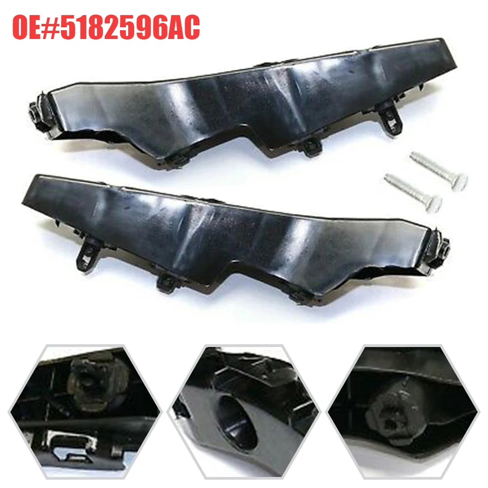 Car Essential High Cost Performance 2PCS Front Plastic Bumper Bracket Set For Jeep Compass 2011-2017 #5182596AC
Car Essential High Cost Performance 2PCS Front Plastic Bumper Bracket Set For Jeep Compass 2011-2017 #5182596AC
