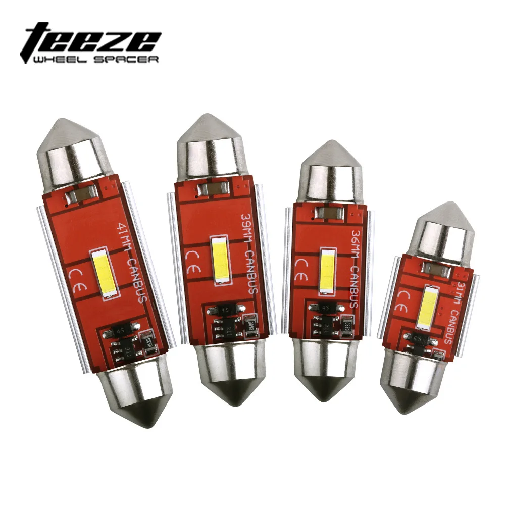 TEEZE 2Pcs CSP 1860 C5W LED Car 31mm 36mm 39mm 41mm Festoon Reading Light Auto Interior Dome Vehicle Trunk Door Lamp Bulb DC12V
TEEZE 2Pcs CSP 1860 C5W LED Car 31mm 36mm 39mm 41mm Festoon Reading Light Auto Interior Dome Vehicle Trunk Door Lamp Bulb DC12V