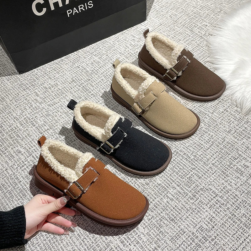 Korean Shoes Slip-on Female Footwear Autumn Women's Moccasins Casual Sneaker Loafers Fur Round Toe 2022 Slip On Dress Fall New
Korean Shoes Slip-on Female Footwear Autumn Women's Moccasins Casual Sneaker Loafers Fur Round Toe 2022 Slip On Dress Fall New