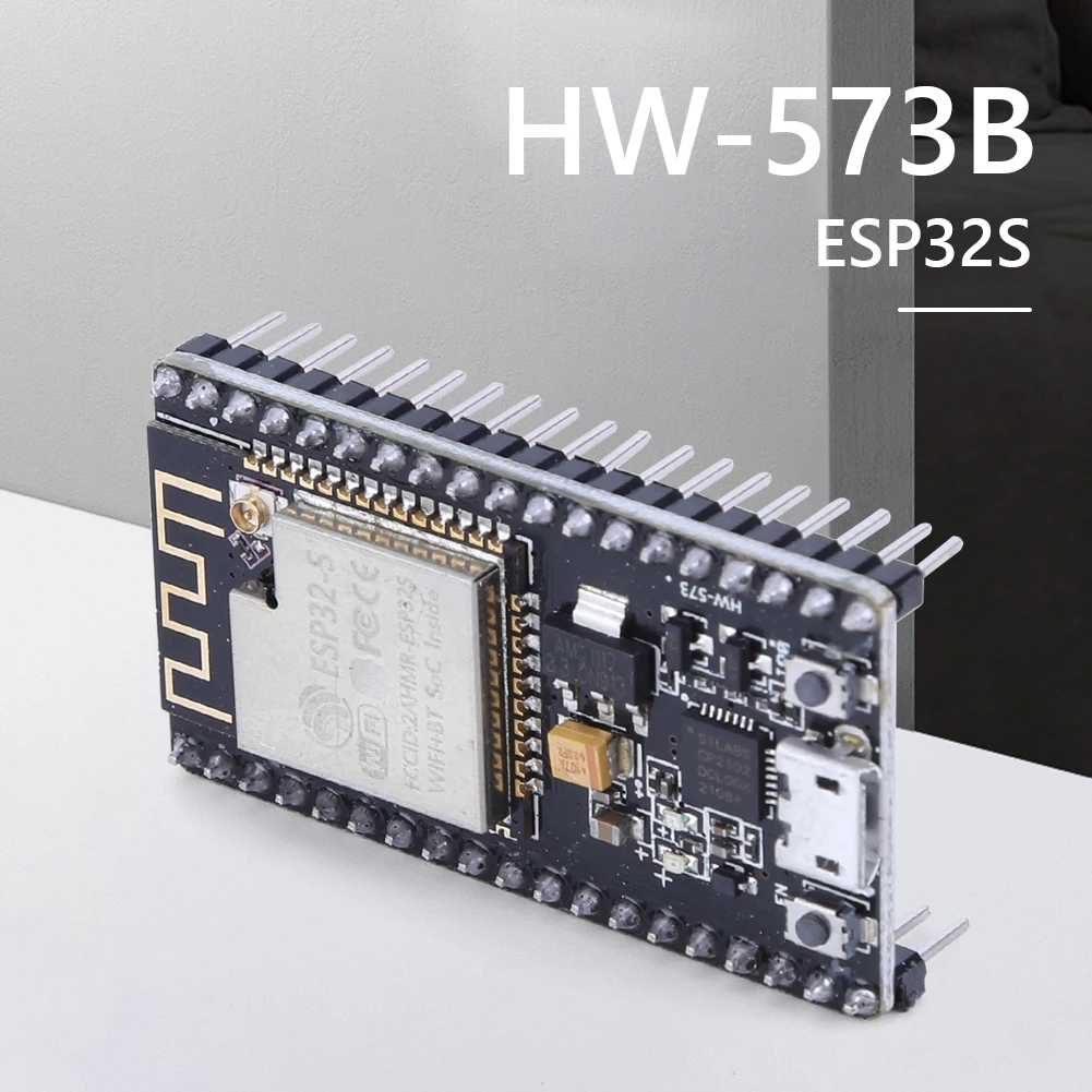 Макетная плата ESP32, Wi-Fi + Bluetooth-совместимый беспроводной модуль на основе ESP32, с низким энергопотреблением, поддержка режима STA/AP/STA + AP
Макетная плата ESP32, Wi-Fi + Bluetooth-совместимый беспроводной модуль на основе ESP32, с низким энергопотреблением, поддержка режима STA/AP/STA + AP