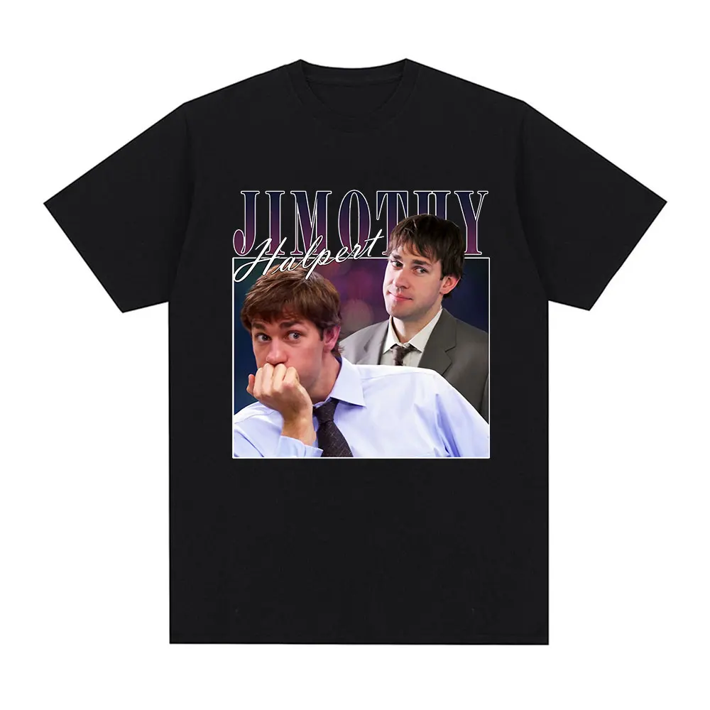 Jim Halpert Homage T Shirt Tv Series The Office Dwight Schrute Michael Scott T Shirts Men's Women's Cotton Short Sleeve T-shirt
Jim Halpert Homage T Shirt Tv Series The Office Dwight Schrute Michael Scott T Shirts Men's Women's Cotton Short Sleeve T-shirt
