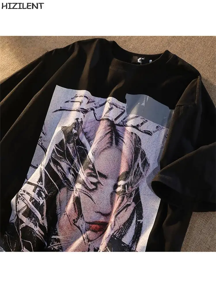 2022 Summer new men's clothing Cartoon T-shirt large size short sleeve loose streetwear tees casual Harajuku women clothing tops
2022 Summer new men's clothing Cartoon T-shirt large size short sleeve loose streetwear tees casual Harajuku women clothing tops