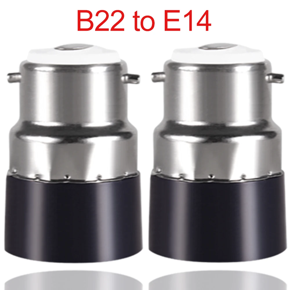 B22 to E14 Adapter E14 converter B22 plug flame retardant PBT suitable for bedroom WC stairs balcony illumination AC85-265V
B22 to E14 Adapter E14 converter B22 plug flame retardant PBT suitable for bedroom WC stairs balcony illumination AC85-265V