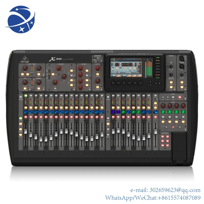yyhc X32 professional full-automatic large theater conference digital mixer stage
yyhc X32 professional full-automatic large theater conference digital mixer stage