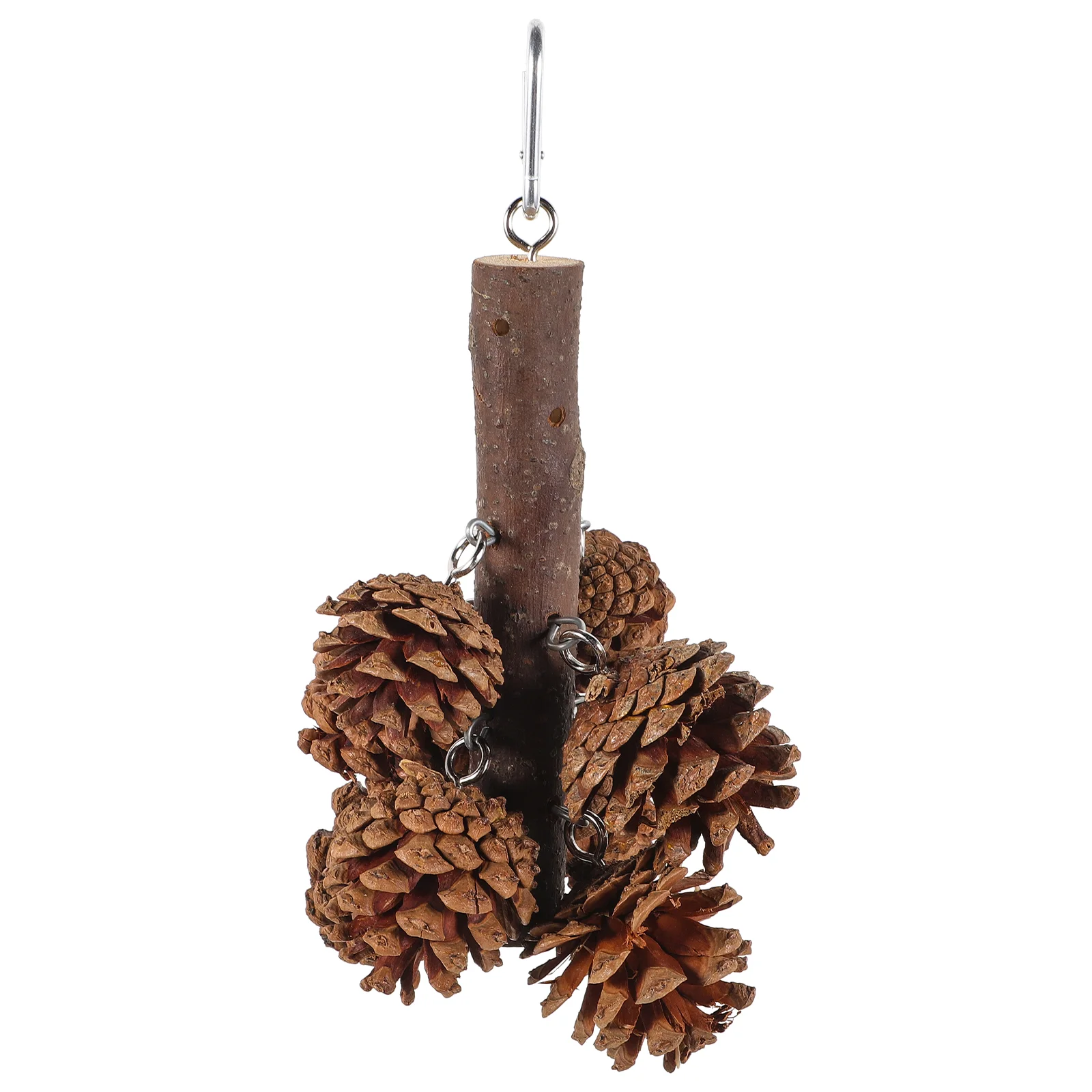 Natural Pine Cone Toy Bird Cage Hanging Toy Parakeets Chewing Toy Durable Bird Shredding Toy
Natural Pine Cone Toy Bird Cage Hanging Toy Parakeets Chewing Toy Durable Bird Shredding Toy
