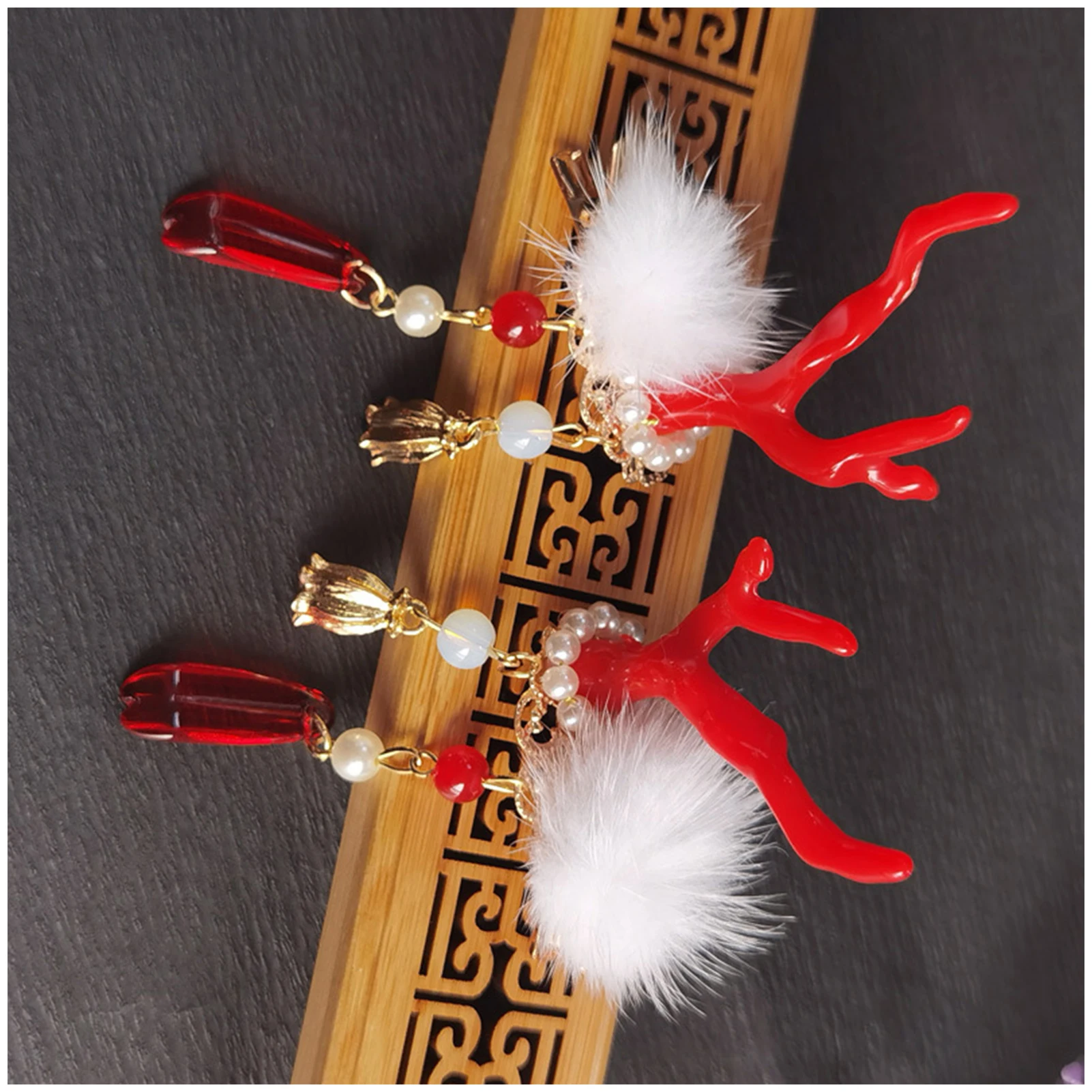 Китайские заколки для волос пара шпильки для волос сильная фиксация рогов головной убор с плюшевой подкладкой для дня рождения сценической...
Китайские заколки для волос пара шпильки для волос сильная фиксация рогов головной убор с плюшевой подкладкой для дня рождения сценической...