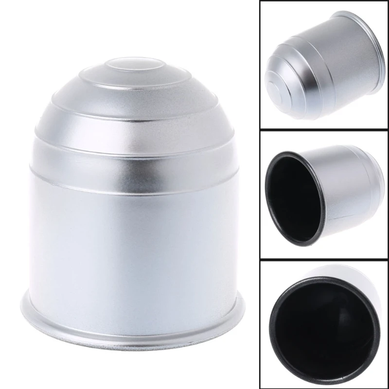 Universal 50mm Trailer Ball Cover Silver Plastic Towing Hitch Cover for Towing Car Tow Bar Vehicles
Universal 50mm Trailer Ball Cover Silver Plastic Towing Hitch Cover for Towing Car Tow Bar Vehicles