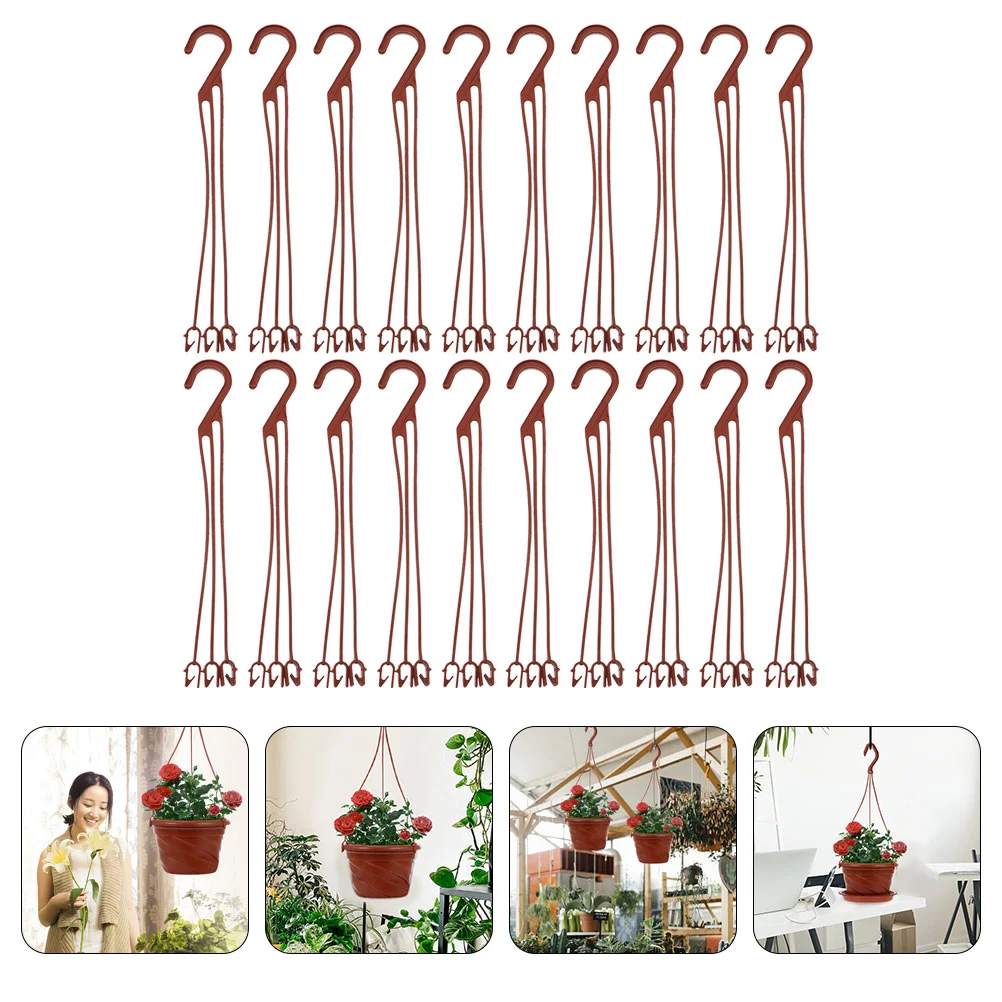60pcs Pots Hanging Hooks Plastic Hanging Planter Hooks Planter Hooks Hangers Flowerpot Hanging Hooks for Garden Balcony
60pcs Pots Hanging Hooks Plastic Hanging Planter Hooks Planter Hooks Hangers Flowerpot Hanging Hooks for Garden Balcony