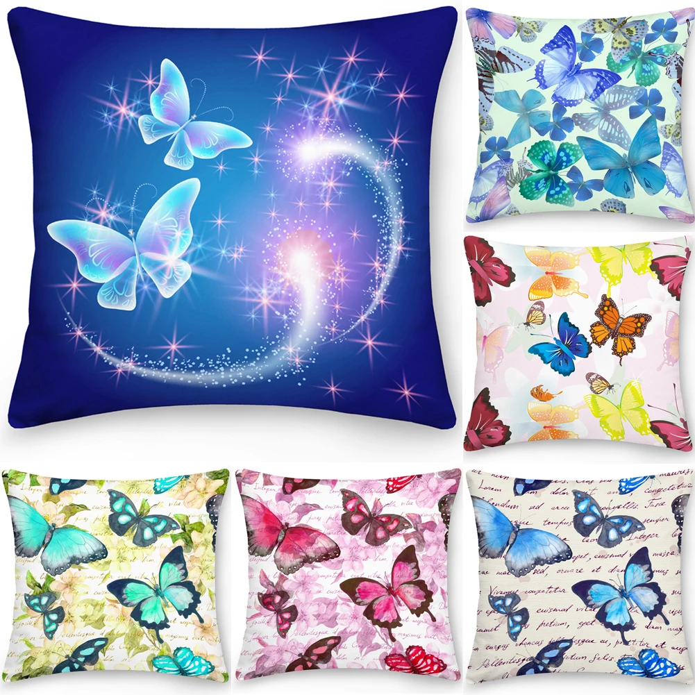 Pillow Case Polyester Square Cushion Cover Throw Pillow Office Sofa Pillow Butterfly Pillows Decor Home Throw PillowTapiz Pared
Pillow Case Polyester Square Cushion Cover Throw Pillow Office Sofa Pillow Butterfly Pillows Decor Home Throw PillowTapiz Pared