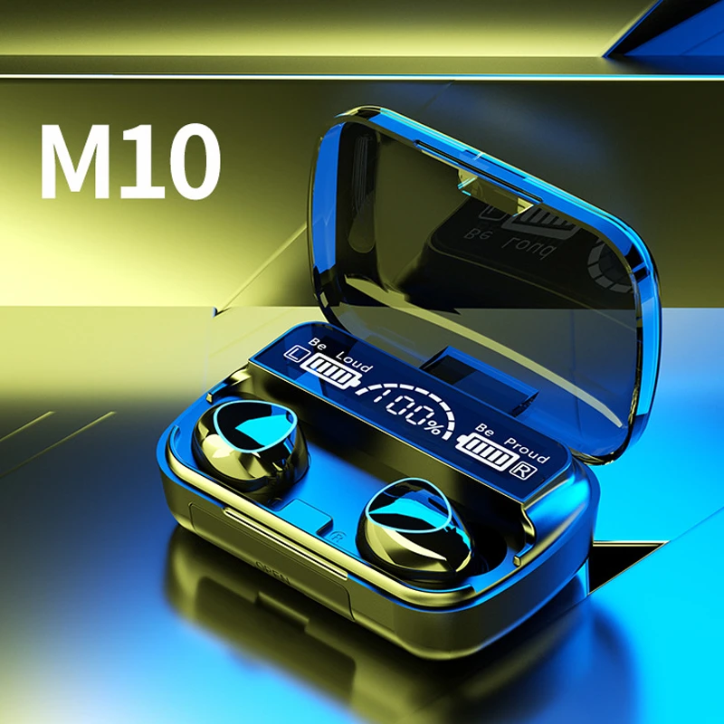 Наушники M10 TWS, настоящие беспроводные наушники, Fone Bluetooth 5,0, двойное Стерео шумоподавление, бас, сенсорное управление, длительный режим ожида...
Наушники M10 TWS, настоящие беспроводные наушники, Fone Bluetooth 5,0, двойное Стерео шумоподавление, бас, сенсорное управление, длительный режим ожида...