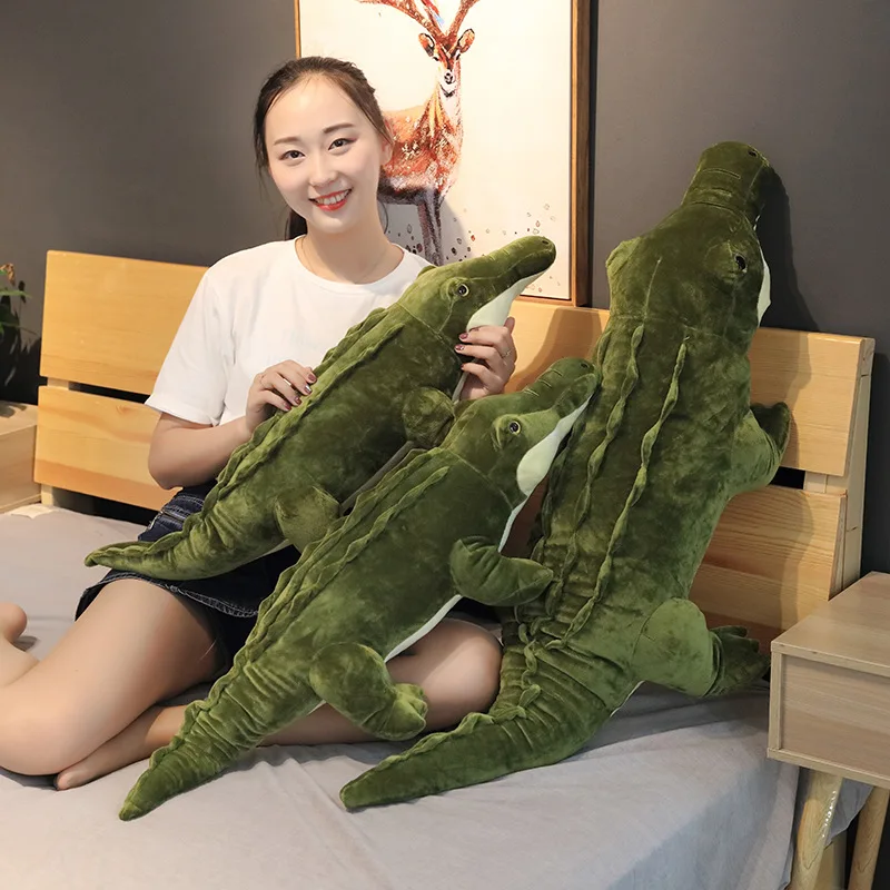 90/120cm Plush Animal Real Life Crocodile Stuffed Plush Toy Simulation Crocodile Doll Kawaii Kids Creative Pillow Birthday Gift
90/120cm Plush Animal Real Life Crocodile Stuffed Plush Toy Simulation Crocodile Doll Kawaii Kids Creative Pillow Birthday Gift