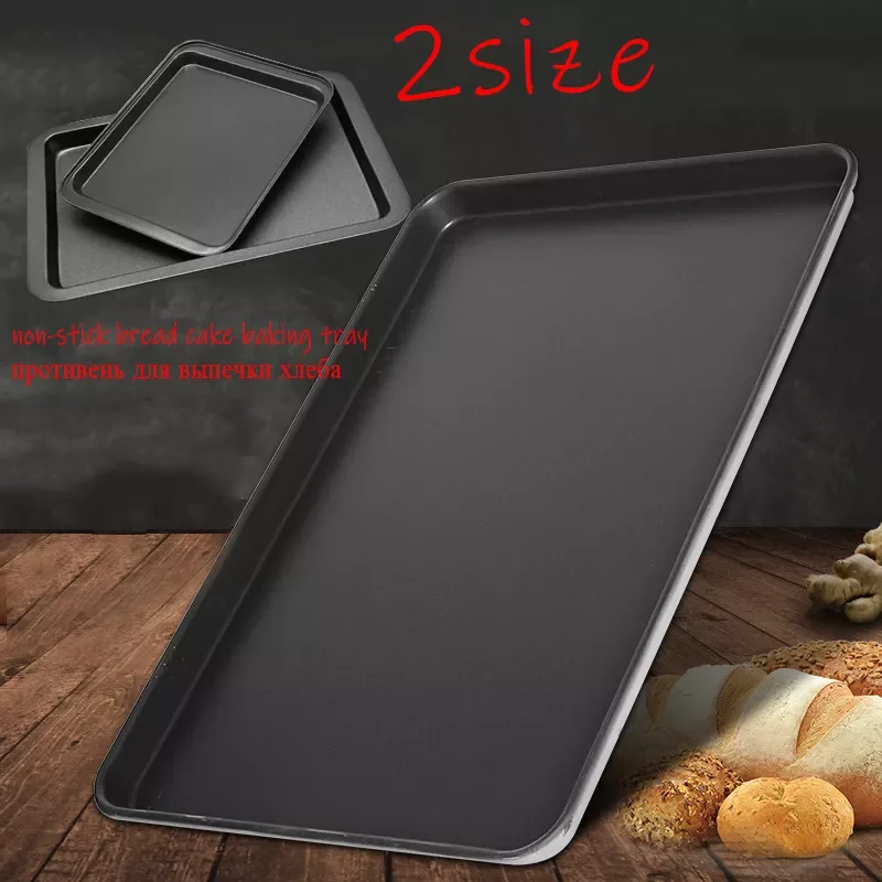 Rectangular non-stick bread cake baking tray baking tray oven rectangular black baking tray diy baking
Rectangular non-stick bread cake baking tray baking tray oven rectangular black baking tray diy baking