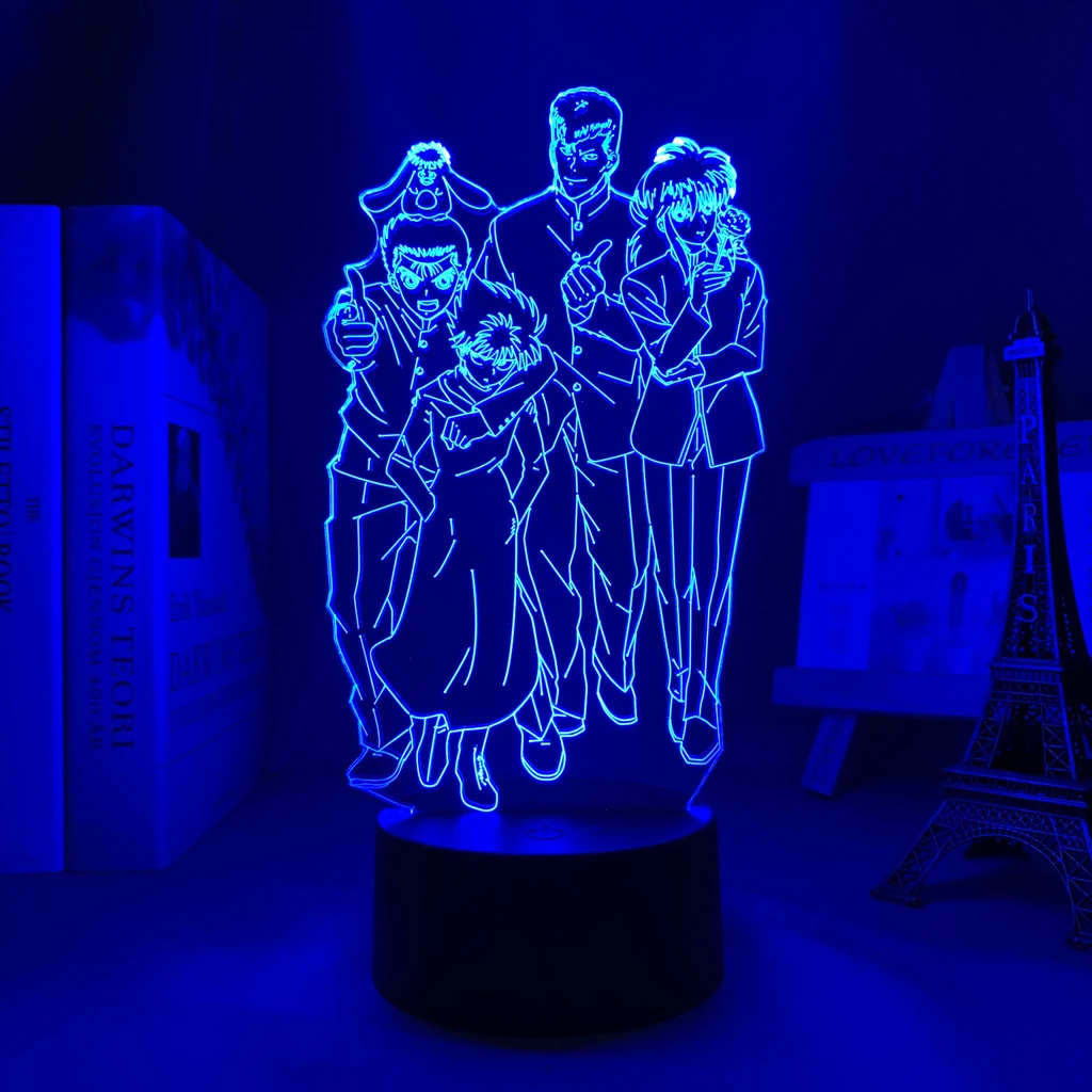 Anime Yu Yu Hakusho Led Light for Bedroom Decor Night Light Kids Children Birthday Gift Manga Yu Yu Hakusho 3d Lamp Bedside
Anime Yu Yu Hakusho Led Light for Bedroom Decor Night Light Kids Children Birthday Gift Manga Yu Yu Hakusho 3d Lamp Bedside