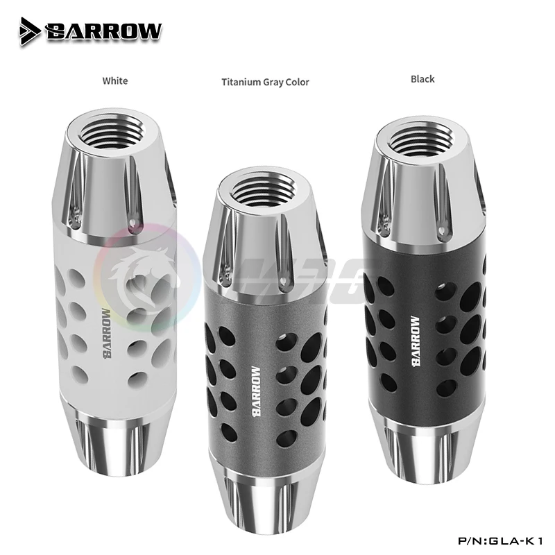 Barrow GLA-K1 компьютер для воды, двойные внутренние зубья G1/4 резьбовой фильтр, алюминиевые аксессуары
Barrow GLA-K1 компьютер для воды, двойные внутренние зубья G1/4 резьбовой фильтр, алюминиевые аксессуары