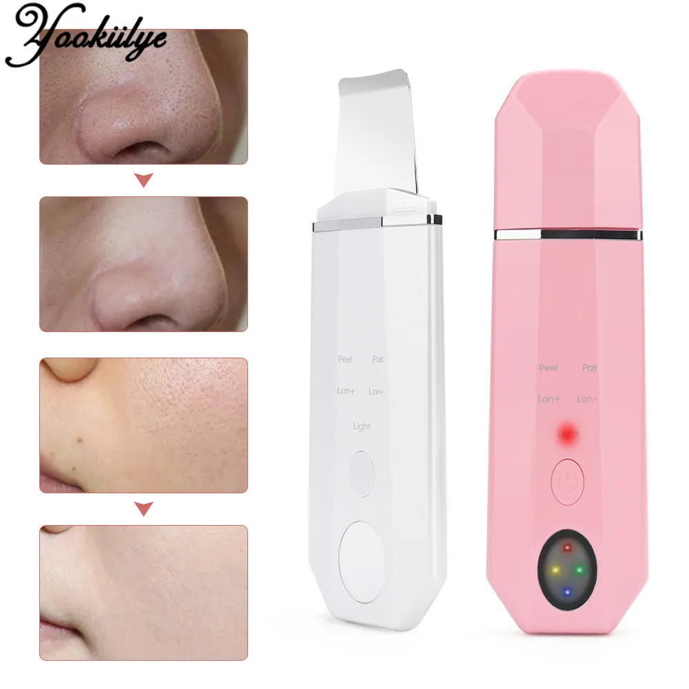 Ионный ультразвуковой скруббер Очиститель для лица пилинг Лопата акне удаление угрей лифтинг для лица Вибрационный Массажер Уход за кожей
Ионный ультразвуковой скруббер Очиститель для лица пилинг Лопата акне удаление угрей лифтинг для лица Вибрационный Массажер Уход за кожей