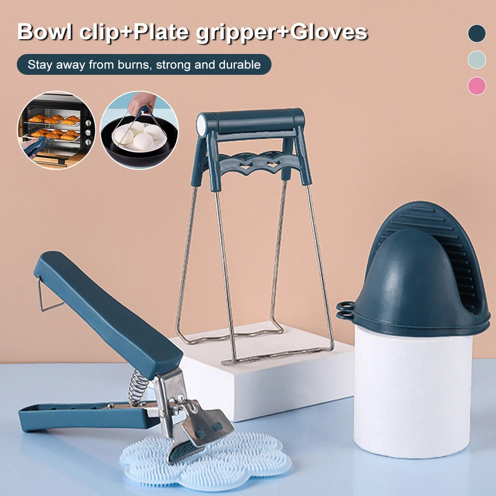 Anti-scalding Clip Dish Clamp Steamer Gripper Silicone Gloves Microwave Oven Tray Non-Slip Pan Gripper Clip Kitchen Accessories
Anti-scalding Clip Dish Clamp Steamer Gripper Silicone Gloves Microwave Oven Tray Non-Slip Pan Gripper Clip Kitchen Accessories