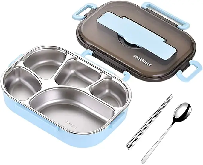 304 Stainless Steel Picnic Bento Box Portable Lunch Box for School Kids Microwave Food Box with Compartments Storage Containers
304 Stainless Steel Picnic Bento Box Portable Lunch Box for School Kids Microwave Food Box with Compartments Storage Containers