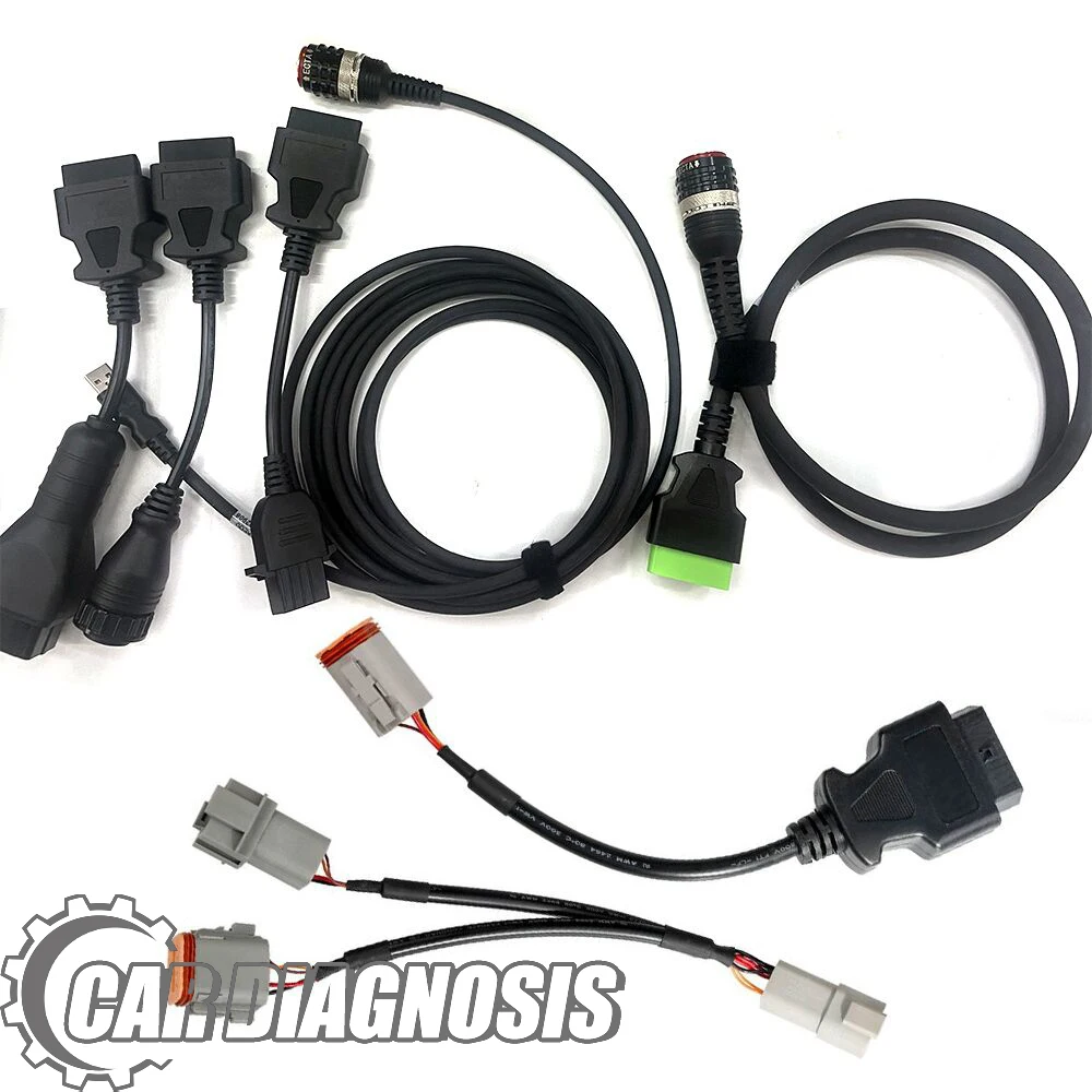 

7 pcs 6Pin+8Pin for volvo penta Marine Industrial engine VODIA5 vocom 88890300 vocom 2 II 88890400 Truck Diagnostic Cable