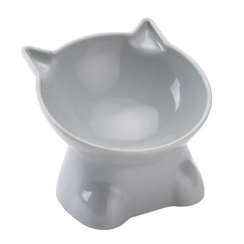 Tilted Cat Food Bowls Whisker-Friendly Anti-Vomit 15-Degree Tilt Cat Plate 5.31inch Shallow Cat Bowl Elevated Kitten Dish Pet
Tilted Cat Food Bowls Whisker-Friendly Anti-Vomit 15-Degree Tilt Cat Plate 5.31inch Shallow Cat Bowl Elevated Kitten Dish Pet