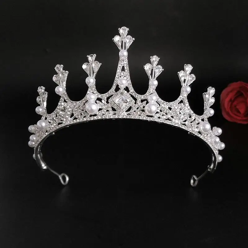 New Silver Color Crystal Tiaras And Crowns For Women Queen Rhinestone Princess Diadems Wedding Bridal Hair Accessories
New Silver Color Crystal Tiaras And Crowns For Women Queen Rhinestone Princess Diadems Wedding Bridal Hair Accessories