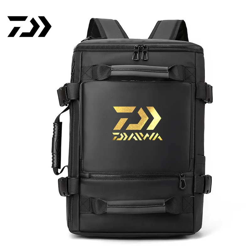 Daiwa Men's Double Shoulder Fishing Bag Large Capacity Computer Bag Multifunctional Crossbody Bag Portable Travel Backpack
Daiwa Men's Double Shoulder Fishing Bag Large Capacity Computer Bag Multifunctional Crossbody Bag Portable Travel Backpack