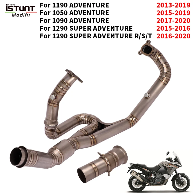 Slip On For DUKE 1050 1090 Super DUKE 1190 1290 R Motorcycle Exhaust Escape Titanium Alloy Front Middle Tube Link Pipe Catalyst
Slip On For DUKE 1050 1090 Super DUKE 1190 1290 R Motorcycle Exhaust Escape Titanium Alloy Front Middle Tube Link Pipe Catalyst