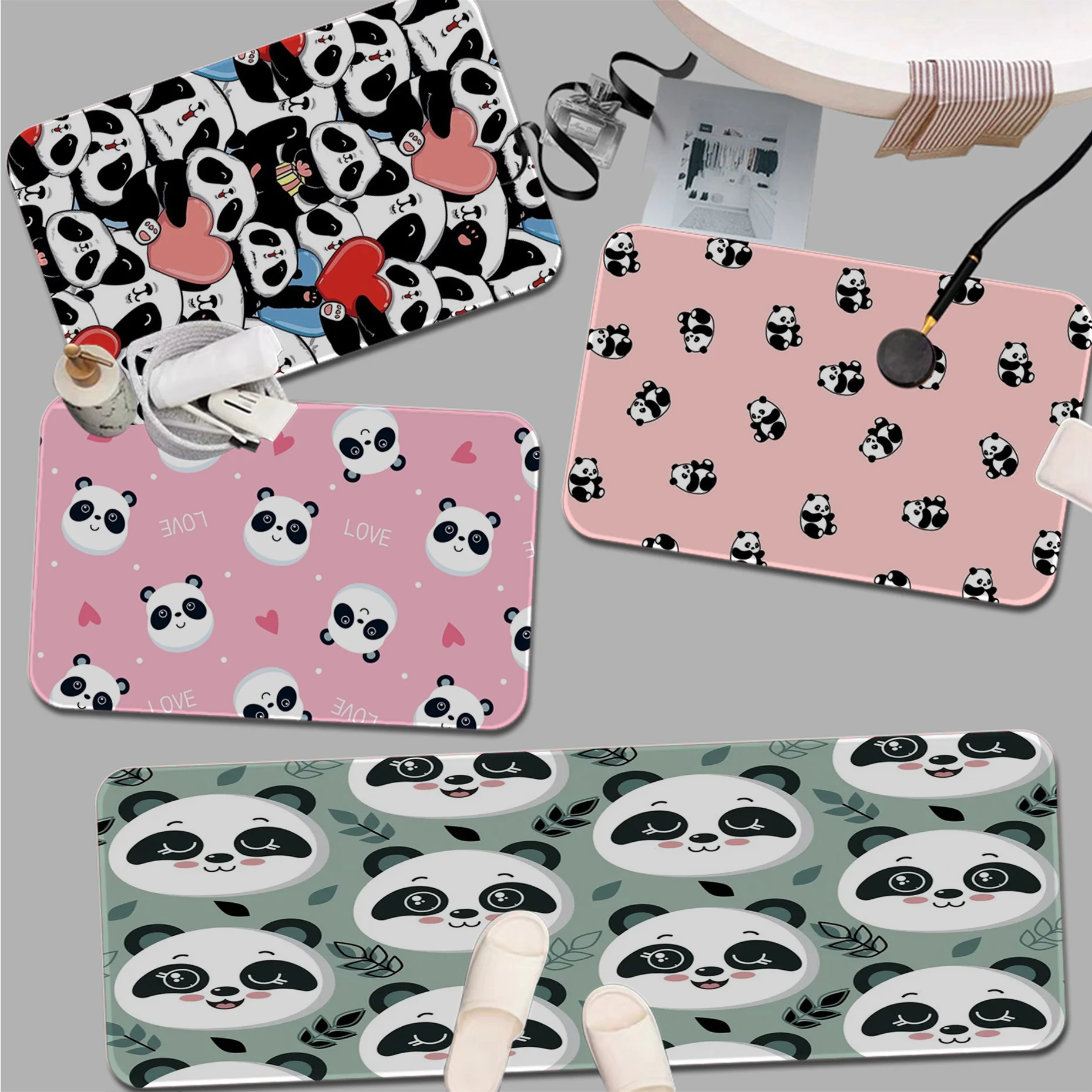 Panda Floor Carpet Non-Slip Laundry Room Mat Laundry Decor Balcony Child Living Room Hotel Decor Mat
Panda Floor Carpet Non-Slip Laundry Room Mat Laundry Decor Balcony Child Living Room Hotel Decor Mat