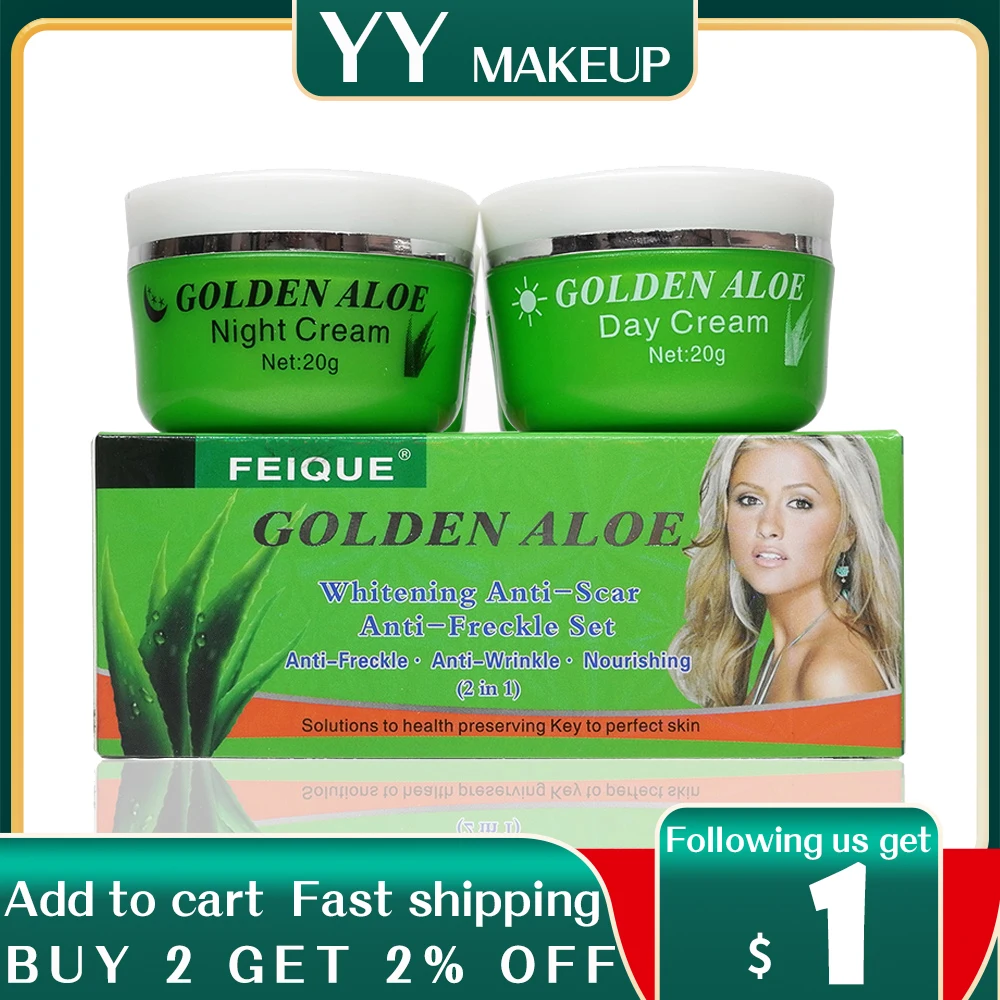 wholesale golden aloe whitening anti-scar and anti -freckle nourishing day & night cream 4sets/lot
wholesale golden aloe whitening anti-scar and anti -freckle nourishing day & night cream 4sets/lot