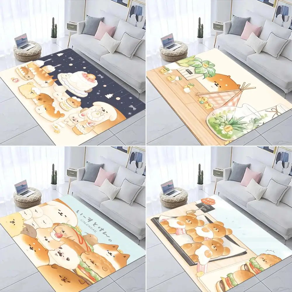 Cartoon Shiba Inu Dog Floor Mat Bath Mat Nordic Style Home Doormat Bathroom-Toilet Mats Bedroom Welcome Doormat
Cartoon Shiba Inu Dog Floor Mat Bath Mat Nordic Style Home Doormat Bathroom-Toilet Mats Bedroom Welcome Doormat