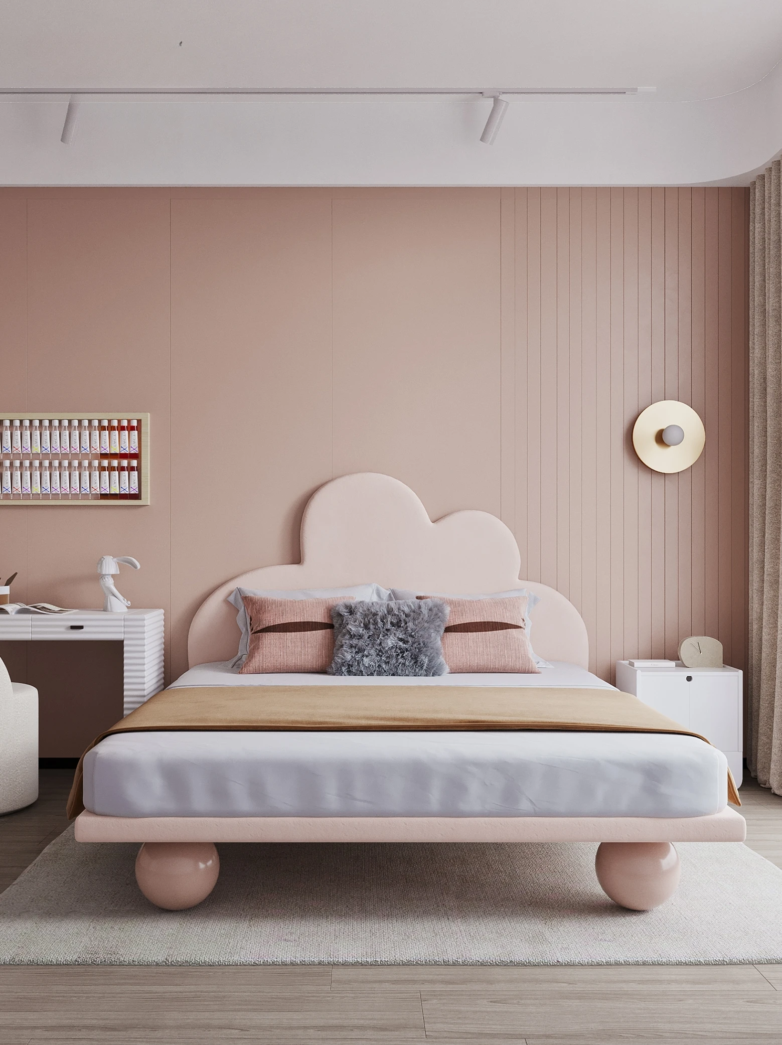 Мягкая сумка для кровати из массива дерева в скандинавском стиле, милая розовая детская мебель для девочек, простая и современная ткань
Мягкая сумка для кровати из массива дерева в скандинавском стиле, милая розовая детская мебель для девочек, простая и современная ткань