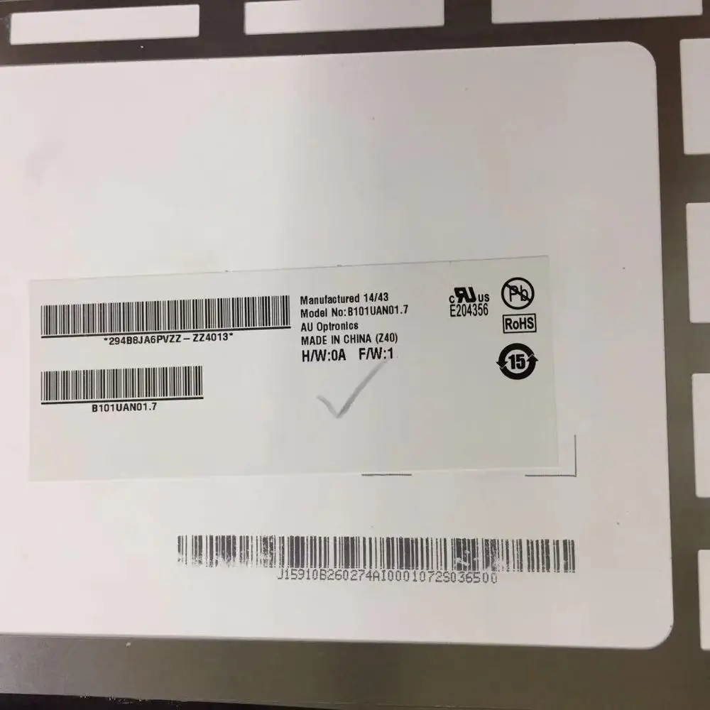 Originele CLAA101FP05 XG B101UAN01.7 1920*1200 IPS Voor Asus MeMO Pad FHD10 ME302KL ME302C ME302 K005 K00A LCD Display screen
Originele CLAA101FP05 XG B101UAN01.7 1920*1200 IPS Voor Asus MeMO Pad FHD10 ME302KL ME302C ME302 K005 K00A LCD Display screen