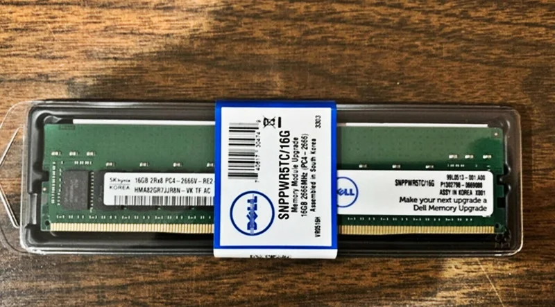 Оперативная память SNPPWR5TC/16G PWR5T 16 Гб 2666 МГц, карта памяти AA940922
Оперативная память SNPPWR5TC/16G PWR5T 16 Гб 2666 МГц, карта памяти AA940922