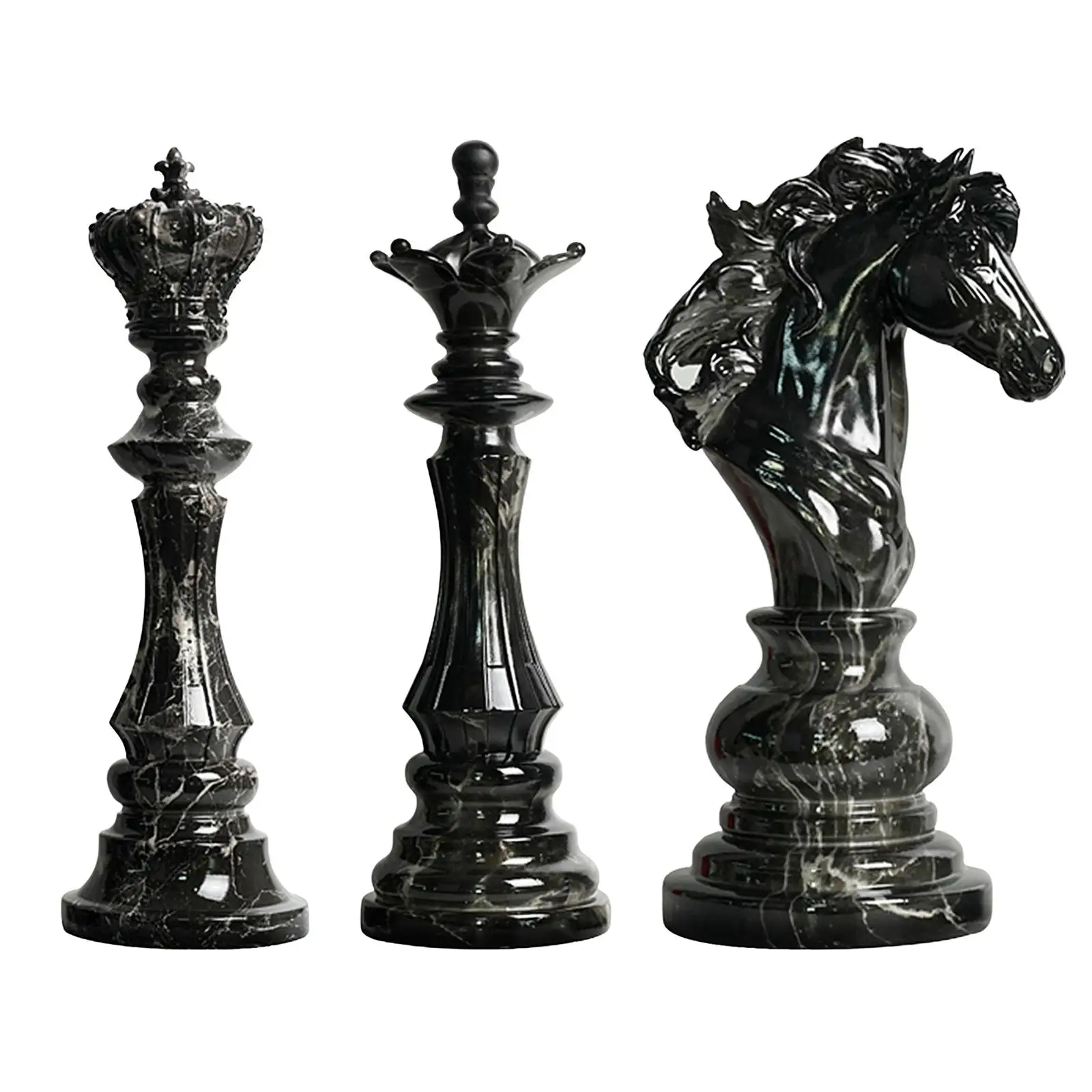 Creative Chessmen Sculpture Craft Chess Pieces Statue for Arrangement Table Living Room Bedroom Decoration
Creative Chessmen Sculpture Craft Chess Pieces Statue for Arrangement Table Living Room Bedroom Decoration