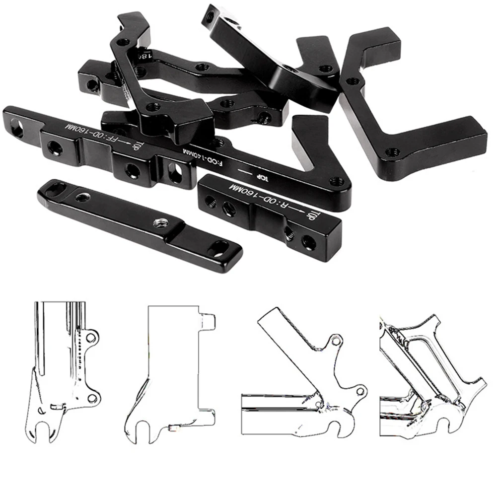 MTB Disc Brake Adapter With Bolts Bracket Caliper Frame140 160 180 203mm IS & PM Aviation Aluminum Alloy Bike Accessories
MTB Disc Brake Adapter With Bolts Bracket Caliper Frame140 160 180 203mm IS & PM Aviation Aluminum Alloy Bike Accessories