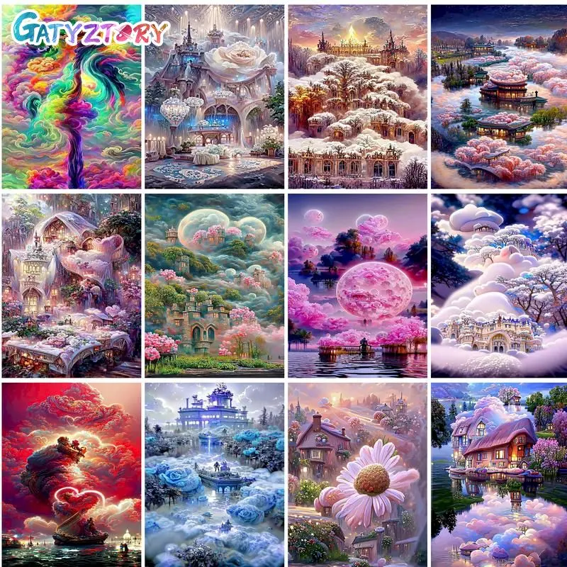 GATYZTORY Coloring By Numbers Colorful Flower Frame Oil Painting By Numbers On Canvas DIY Home Decoration Gift 60x75cm
GATYZTORY Coloring By Numbers Colorful Flower Frame Oil Painting By Numbers On Canvas DIY Home Decoration Gift 60x75cm