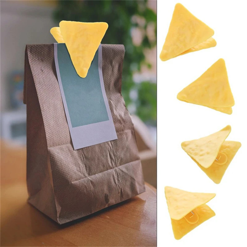 4Pc Potato Chips Clip Bag Cute Chip Clips Snack Fresh Food Storage Bag Clip Kitchen Bread Packaging Sealer Creative Plastic Clip
4Pc Potato Chips Clip Bag Cute Chip Clips Snack Fresh Food Storage Bag Clip Kitchen Bread Packaging Sealer Creative Plastic Clip