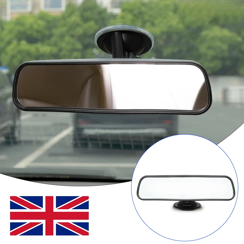 Universal Interior Rear View Mirror Car Rear Mirror Adjustable Suction Cup 360° Rotates Wide-angle Rearview Mirror
Universal Interior Rear View Mirror Car Rear Mirror Adjustable Suction Cup 360° Rotates Wide-angle Rearview Mirror