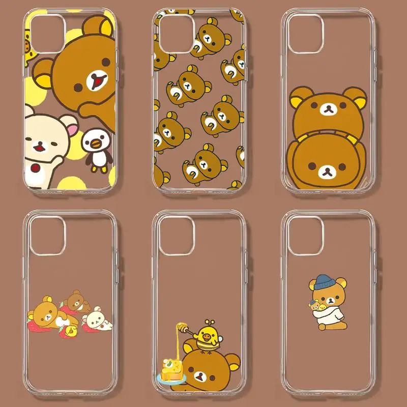 Милый чехол Rilakkumas для телефона iPhone 11 12 Mini 13 14 Pro XS Max X 8 7 6s Plus 5 SE XR, прозрачный чехол
Милый чехол Rilakkumas для телефона iPhone 11 12 Mini 13 14 Pro XS Max X 8 7 6s Plus 5 SE XR, прозрачный чехол