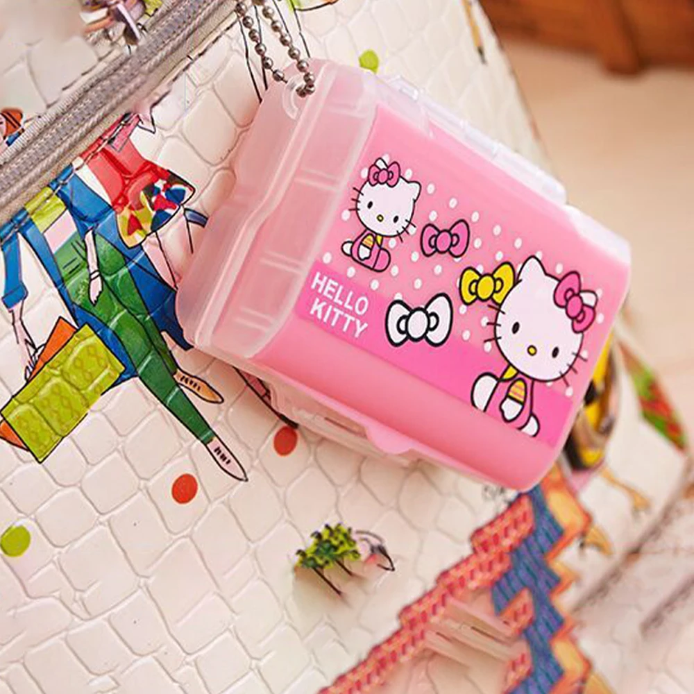 Hello Kitty Sanrio Portable Pill Box Kawaii Seven Compartment KT Cat Storage Box Travel Portable Double Layer Medicine Box Gift
Hello Kitty Sanrio Portable Pill Box Kawaii Seven Compartment KT Cat Storage Box Travel Portable Double Layer Medicine Box Gift