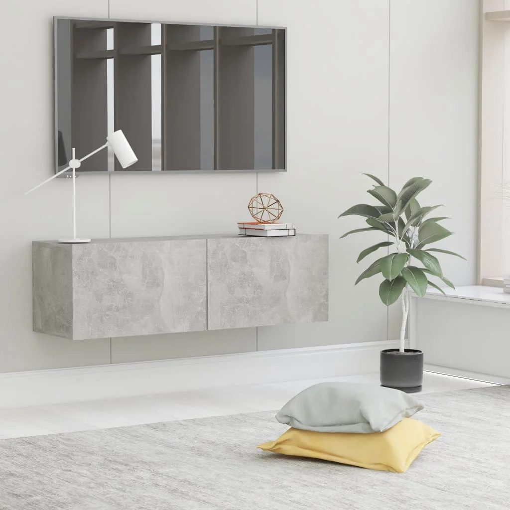 TV Media Television Entertainment Stands Cabinet Table Concrete Gray 39.4"x11.8"x11.8" Chipboard
TV Media Television Entertainment Stands Cabinet Table Concrete Gray 39.4"x11.8"x11.8" Chipboard