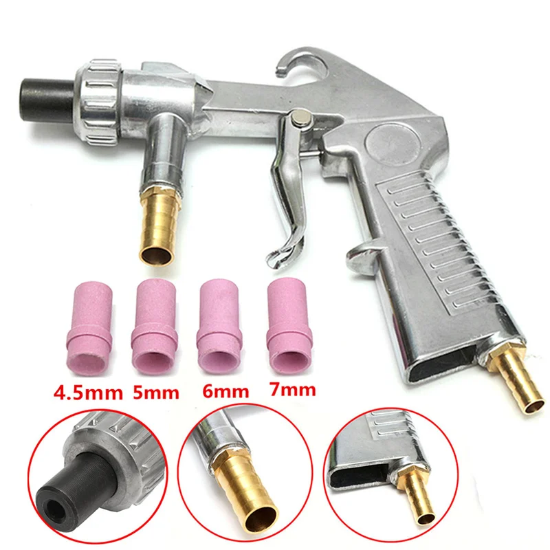 Sand Blaster Gun Sandblaster Abrasive Sand Blasting Gun Spray Gun Rust Remove Abrasive Tool with Air Quick Adapter for Sandblast
Sand Blaster Gun Sandblaster Abrasive Sand Blasting Gun Spray Gun Rust Remove Abrasive Tool with Air Quick Adapter for Sandblast