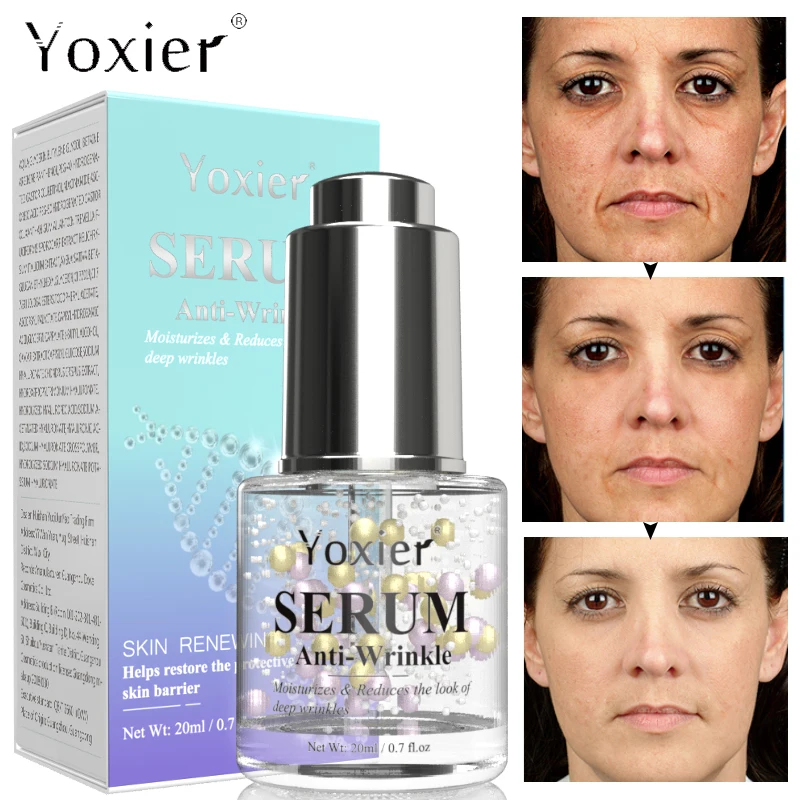 Anti-Wrinkle Serum Retinol Moisturizing Anti-Aging Whitening Shrinks Pores Repairs Dry Loose Skin Fade Fine Lines Face Care 20ml
Anti-Wrinkle Serum Retinol Moisturizing Anti-Aging Whitening Shrinks Pores Repairs Dry Loose Skin Fade Fine Lines Face Care 20ml