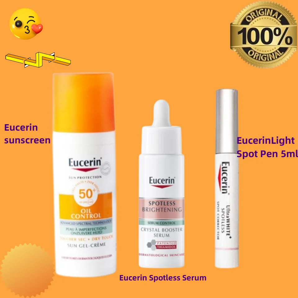 Eucerin Spotless Brightening Serum Spotless Pen, Sunscreen, Brighten Face, Essence, Moisturizing and Acne Removing Essence
Eucerin Spotless Brightening Serum Spotless Pen, Sunscreen, Brighten Face, Essence, Moisturizing and Acne Removing Essence