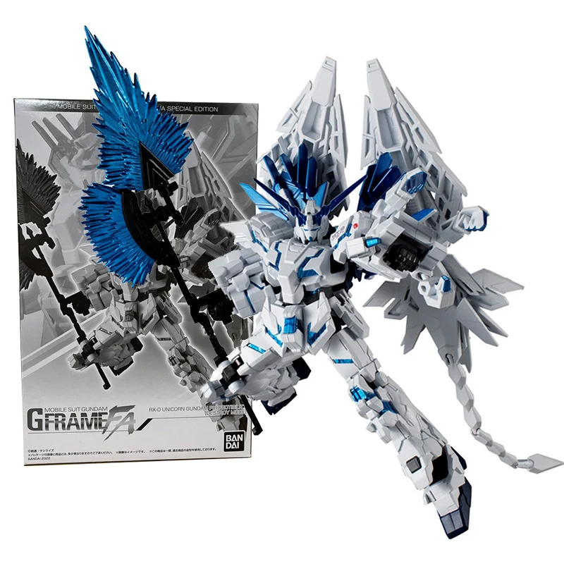 Bandai Genuine Gundam Anime Figure G-FRAME FA RX-0 Perfect Unicorn Collection Gunpla Anime Action Figure Toys for Children
Bandai Genuine Gundam Anime Figure G-FRAME FA RX-0 Perfect Unicorn Collection Gunpla Anime Action Figure Toys for Children