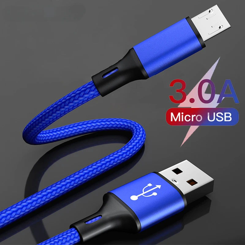 For Xiaomi redmi Samsung Andriod Micro usb Data Cable Cord 3m Micro USB Cable 5A Fast Charging Wire Mobile Phone Micro USB Cable
For Xiaomi redmi Samsung Andriod Micro usb Data Cable Cord 3m Micro USB Cable 5A Fast Charging Wire Mobile Phone Micro USB Cable